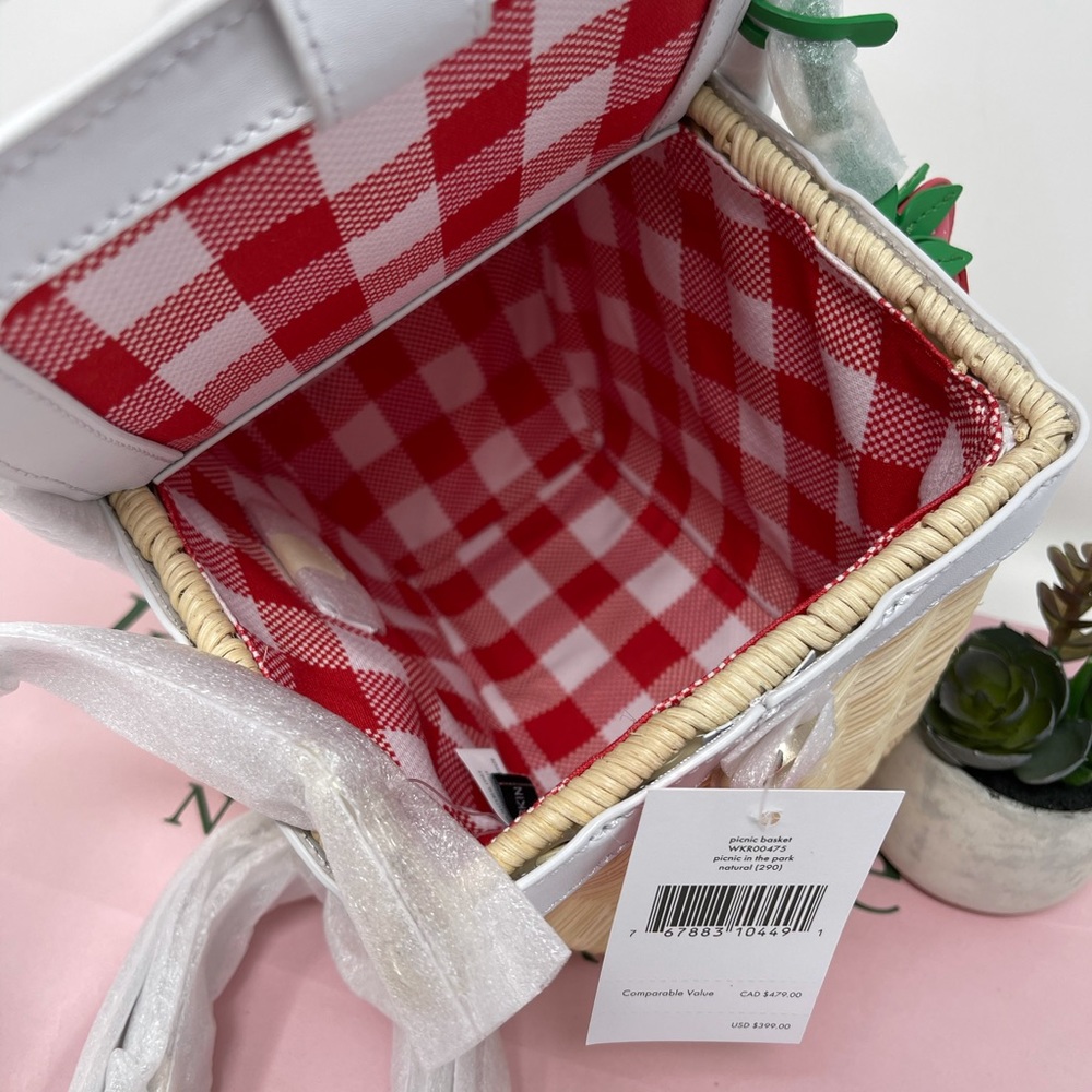 Kate Spade Picnic in the Park Basket and Wallet - Picture 8 of 16
